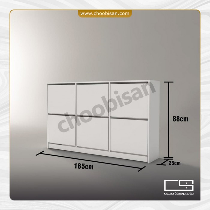 جاکفشی داشبوردی 6 درب