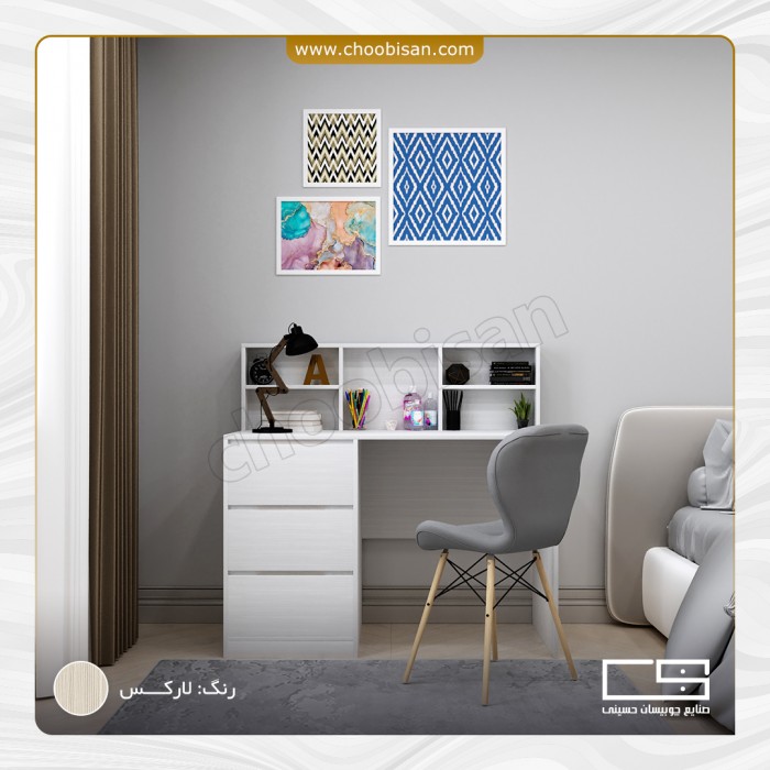 میزتحریر 3کشو سایز بزرگ