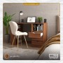 میز تحریر 3 کشو پایه کتابخانه