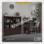 ست میز تحریر طاقچه دوبل و کتابخانه ست میز تحریر طاقچه دوبل و کتابخانه