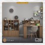 ست میز تحریر طاقچه دوبل و کتابخانه ست میز تحریر طاقچه دوبل و کتابخانه