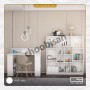 ست میز تحریر طاقچه دار و کتابخانه ست میز تحریر طاقچه دار و کتابخانه