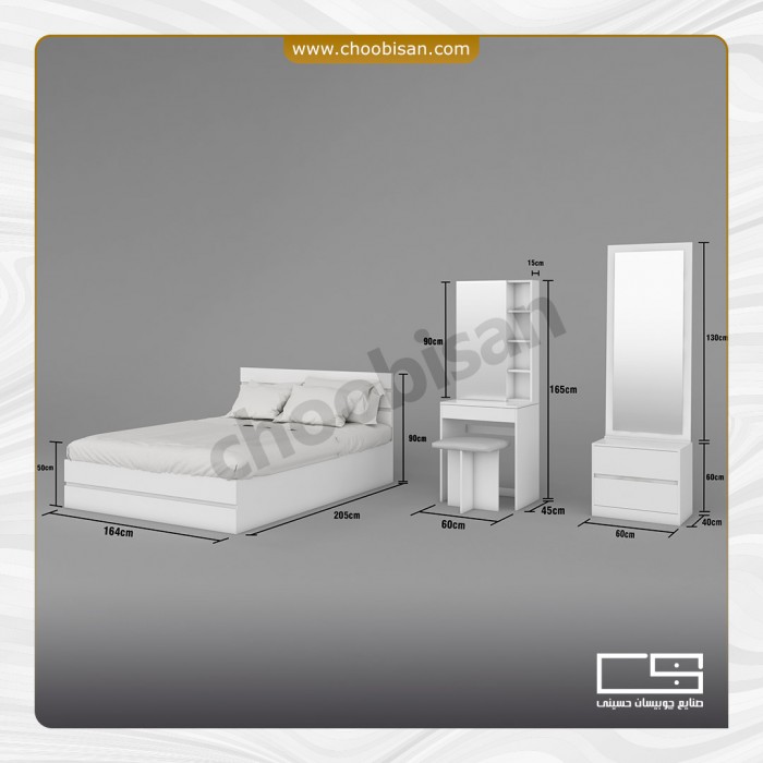 ست اتاق خواب mdf ست اتاق خواب mdf