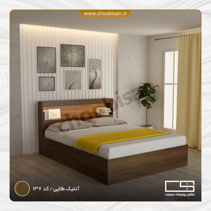 تخت جک دار MDF مدل T320 تخت جک دار MDF مدل T320