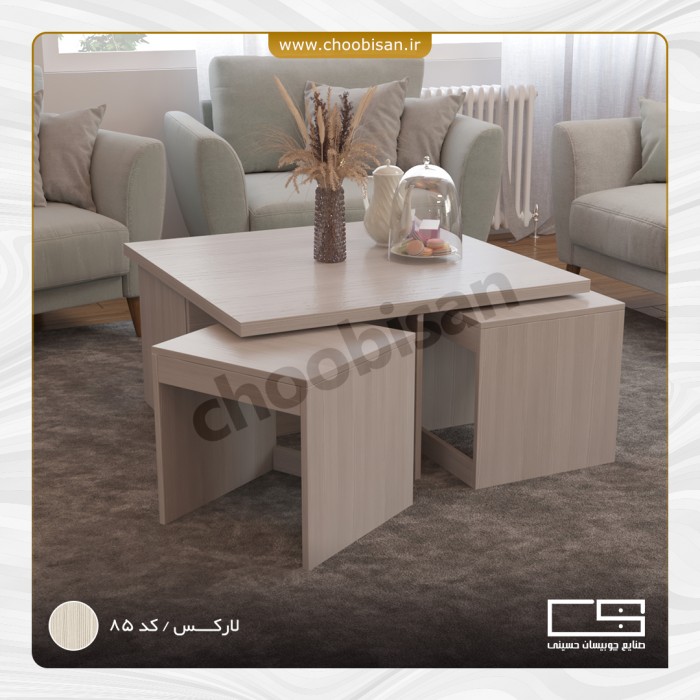 میز جلو مبلی 4 عسلی دار میز جلو مبلی 4 عسلی دار