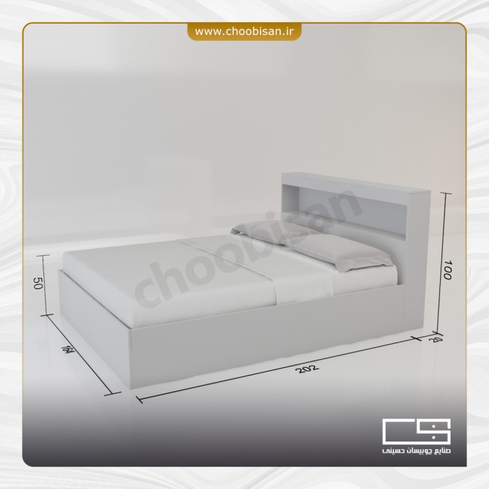 تخت جک دار MDF مدل T320 تخت جک دار MDF مدل T320