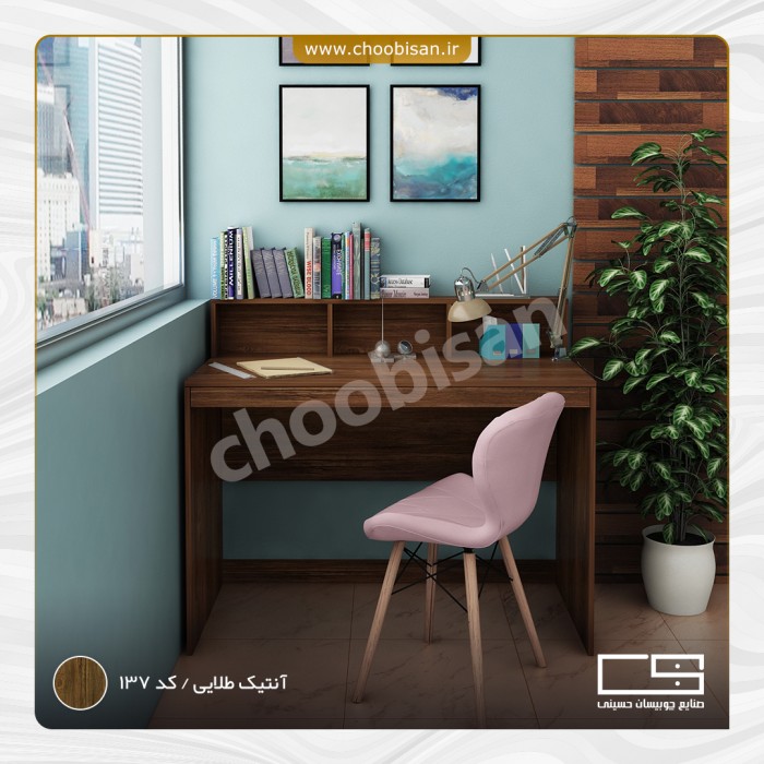 میز تحریر تک طاقچه مدل M101L میز تحریر تک طاقچه مدل M101L