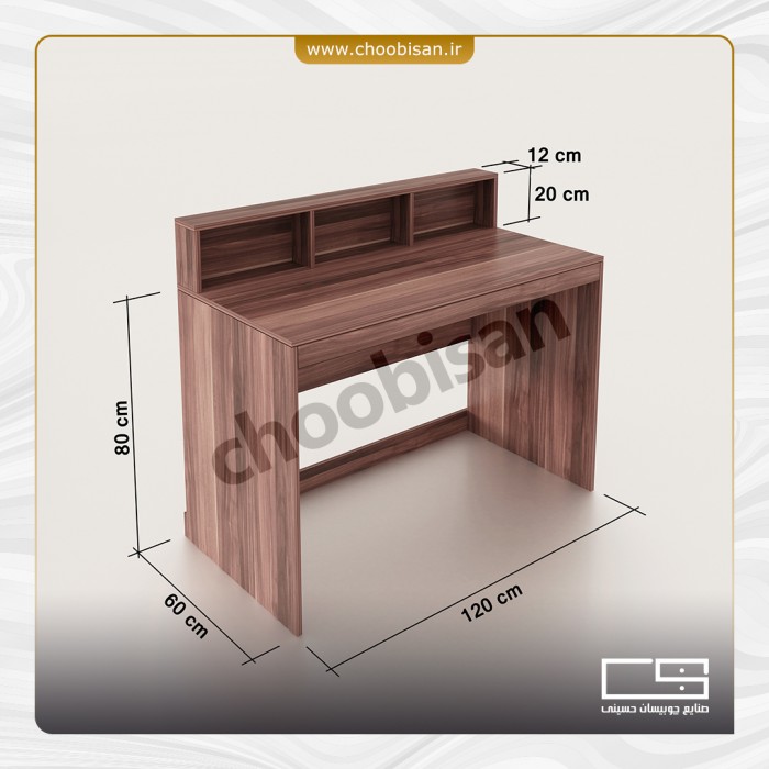 میز تحریر تک طاقچه مدل M101L میز تحریر تک طاقچه مدل M101L