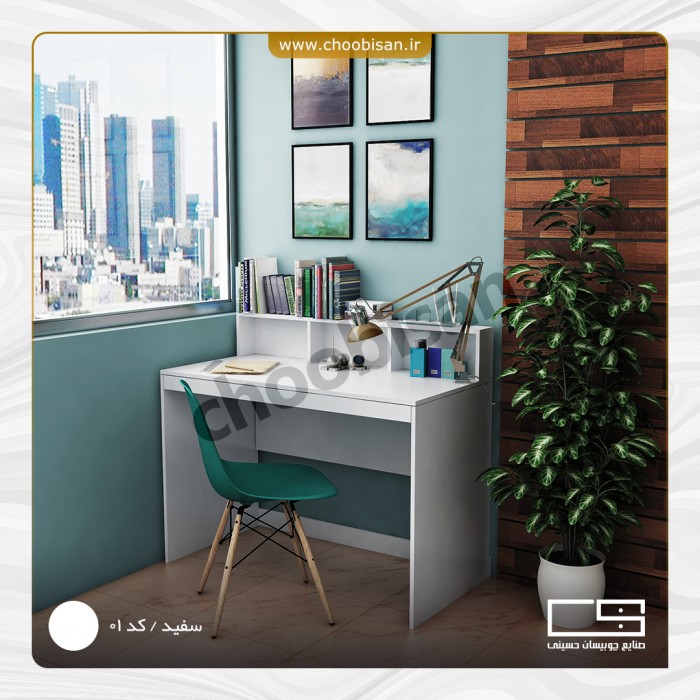 میز تحریر تک طاقچه مدل M101L میز تحریر تک طاقچه مدل M101L