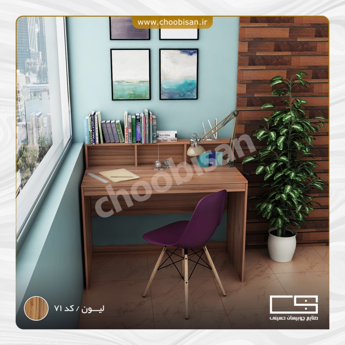 میز تحریر تک طاقچه مدل M101L میز تحریر تک طاقچه مدل M101L