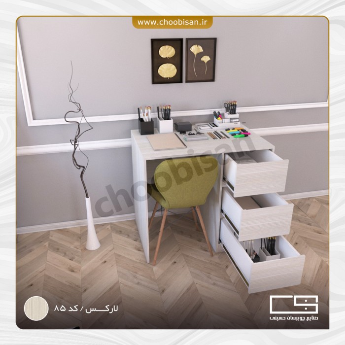 میز تحریر MDF با 3 کشو