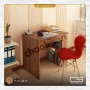 میز تحریر ام دی اف پایه کتابخانه ای کشودار